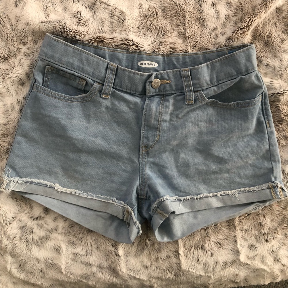 Girls Old Navy jean denim shorts